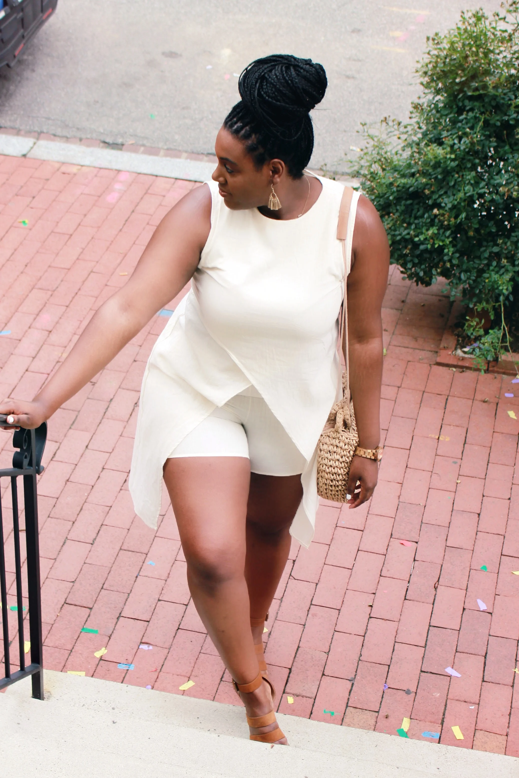 Easy Breezy Summer Linen Look Plus Size Fashion Influencer